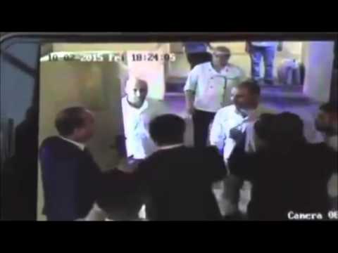 جانب من فيديو الاعتداء على العامل المصري - أرشيفية